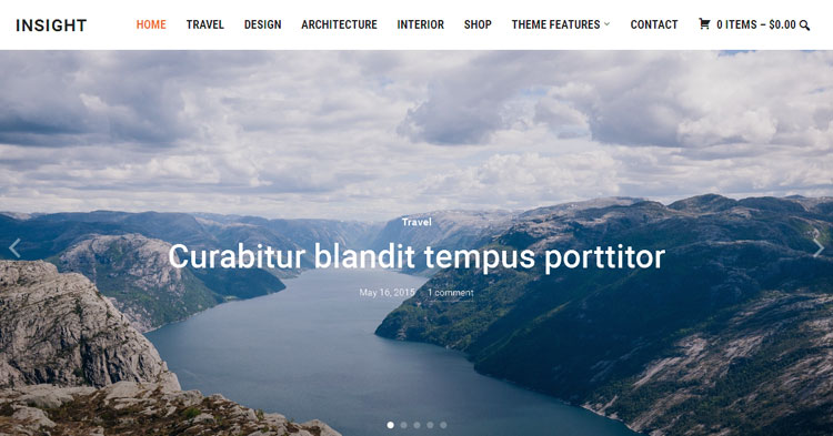 Insight Magazine WordPress Theme