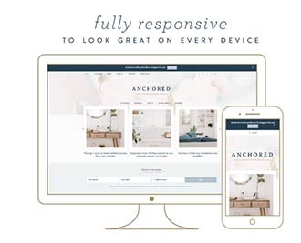 Responsive Anchored Theme