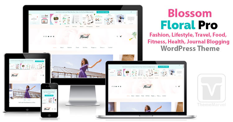 Blossom Floral Pro - [multipurpose] feminine WP Blogging theme