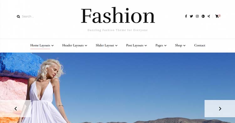 Download Blossom Fashion Pro WordPress Theme