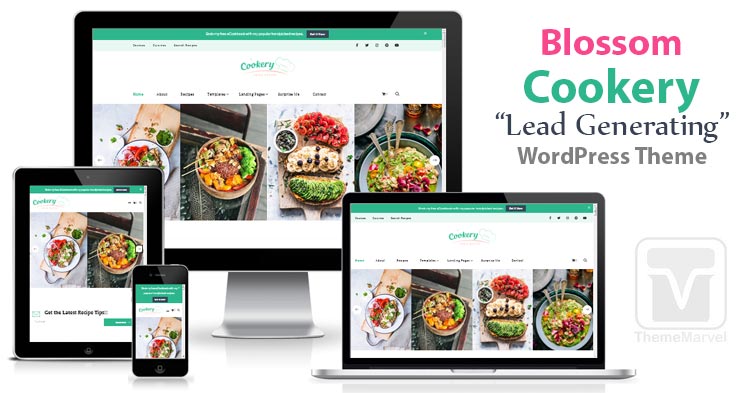 Download BlossomThemes - Blossom Cookery WordPress Theme for Food Bloggers, Food Blogs, Recipe Blogs