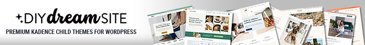 DIYDreamSite WordPress Kadence Child Themes
