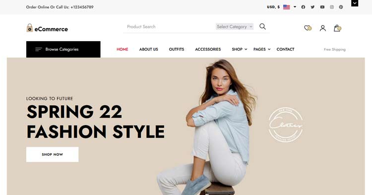 Download Rara eCommerce Pro WordPress Theme