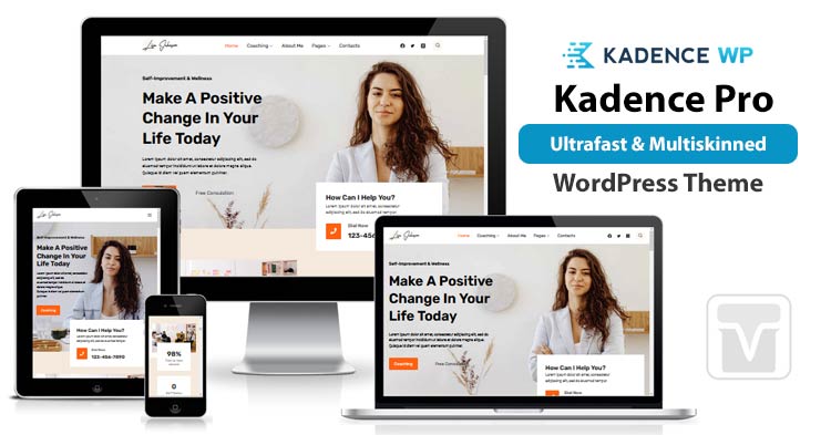 KadenceWP - Download Kadence Multipurpose Fast loading WordPress Theme