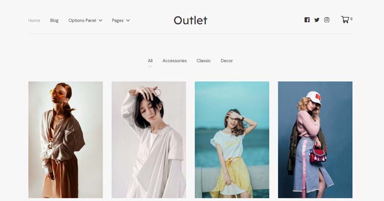 Download Outlet eCommerce WordPress Theme