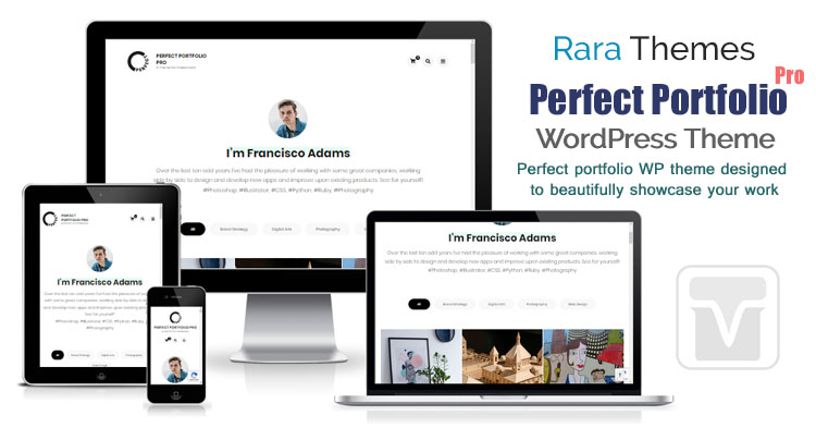 Download RaraThemes - Perfect Portfolio Pro Theme for Freelancers, Photographers and Creative Agencies