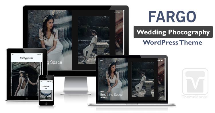 Fargo - Wedding Photography Portfolio WordPress theme download