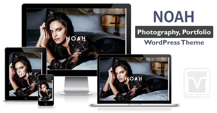 Noah Photography Portfolio WordPress theme