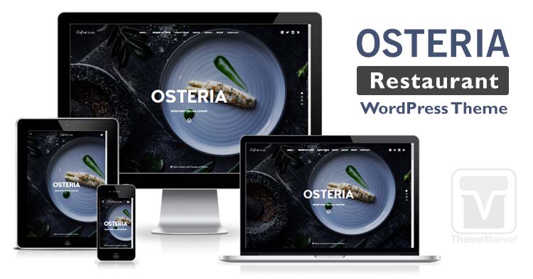 Osteria - restaurant / cafe WordPress theme