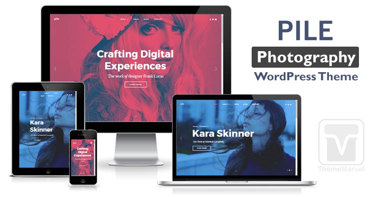 Pile Photography Portfolio WordPress theme download