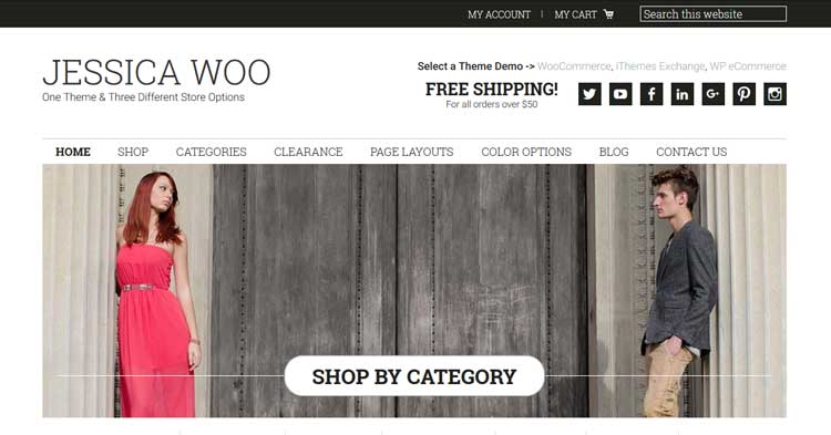 Download Jessica eCommerce WordPress Theme