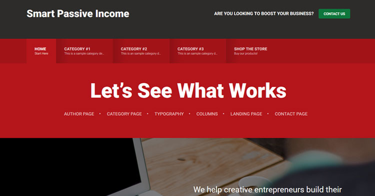 Smart Passive Income Pro WordPress Theme