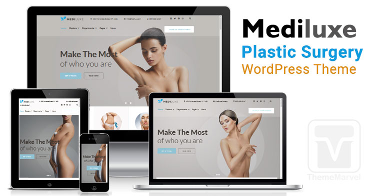 Mediluxe Plastic Surgery WordPress Theme