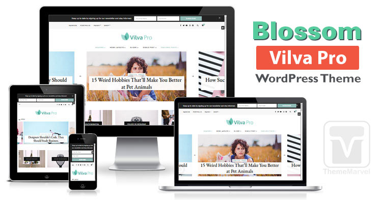 BlossomThemes - Download Blossom Vilva Pro WordPress Theme for passionate pro bloggers
